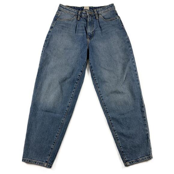 a new day Denim - A New Day Jeans Women's Blue Denim 4/27 Cotton High Rise Ankle Mom Y2K